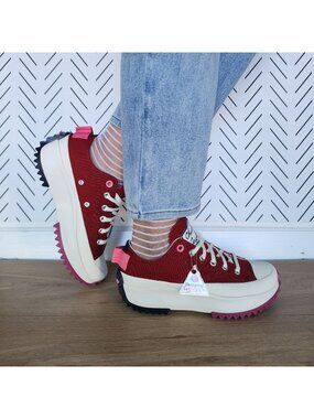 ❤️Converse Run Star Hike Ox Low Platform Sz 7 Women's Shoes Sneakers New A14272C